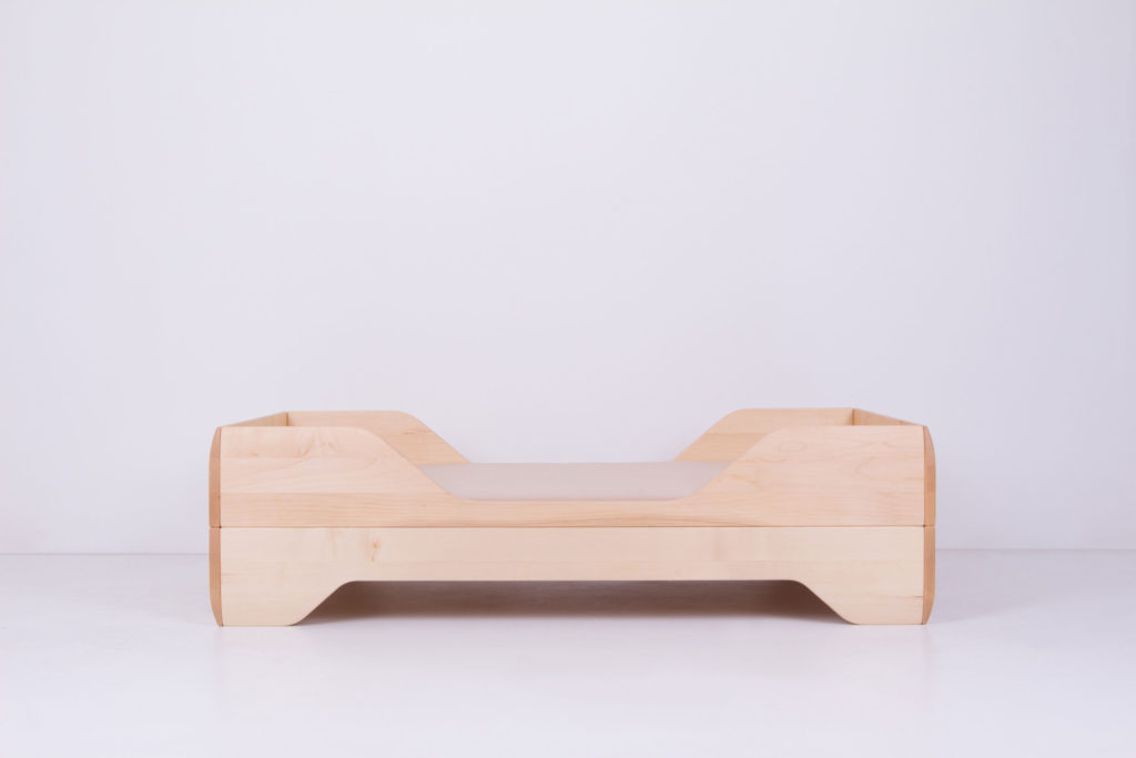 Echo Bed Modern Solid Wood Toddler Kalon Studios Us
